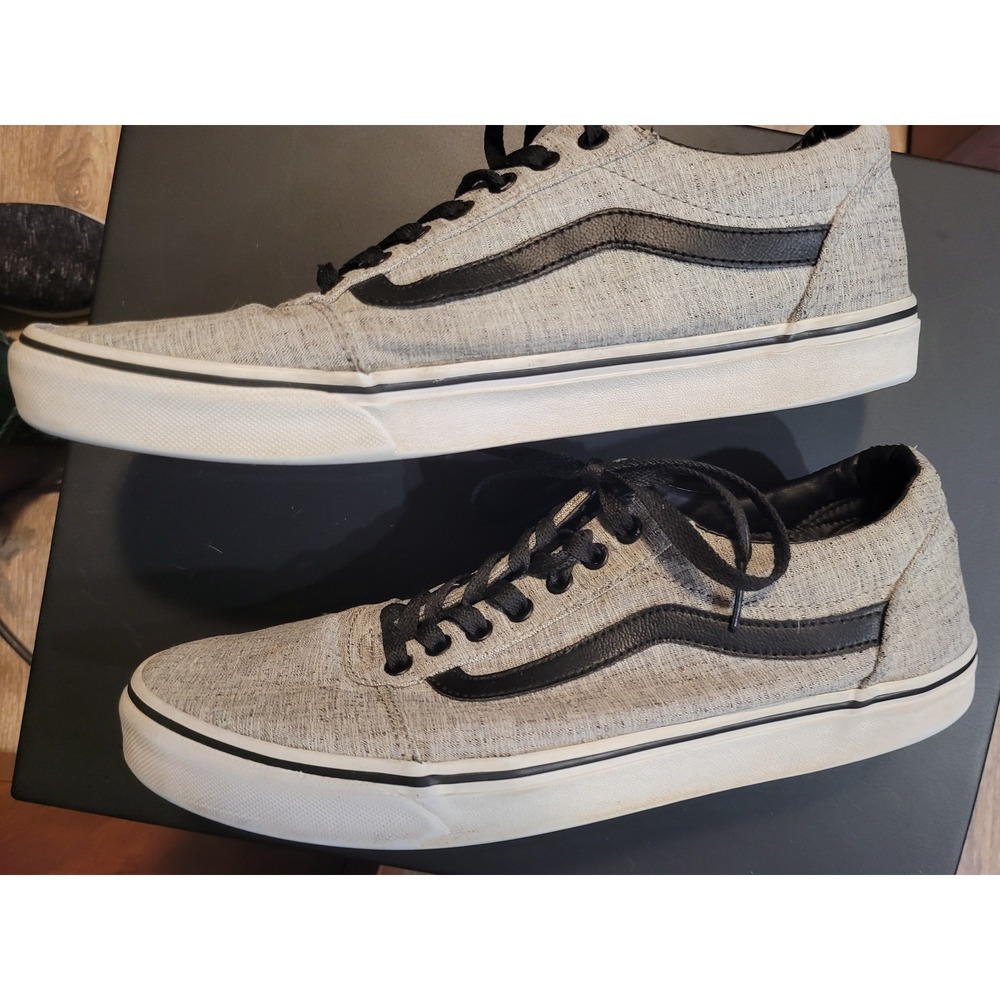Vans Off The Wall Canvas Low Top Sneakers Men's Size 11.5 with flaws - Picture 4 of 10